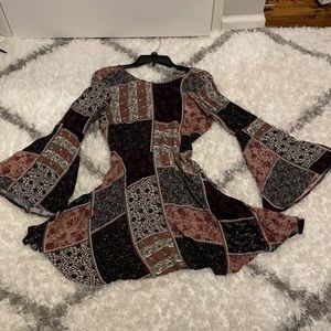 American Eagle Patchwork Dress
